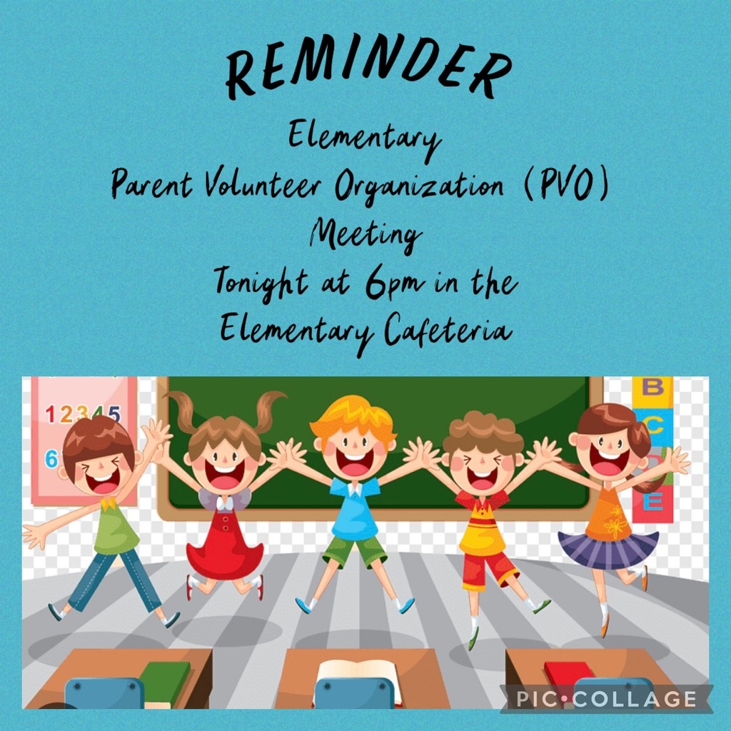 PVO meeting reminder