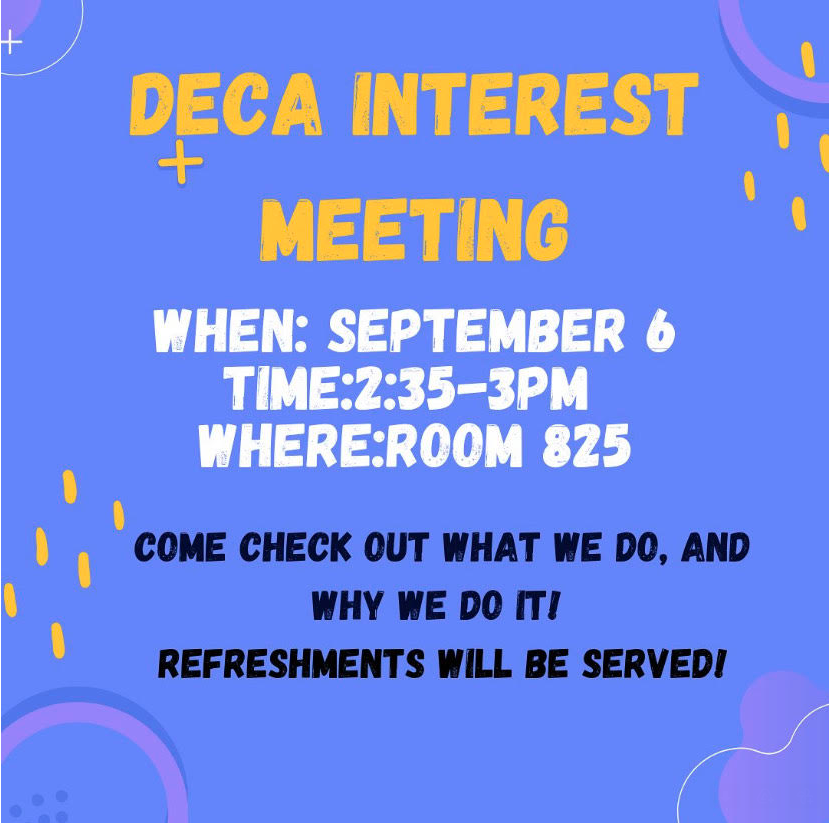 DECA Club Interest Meeting