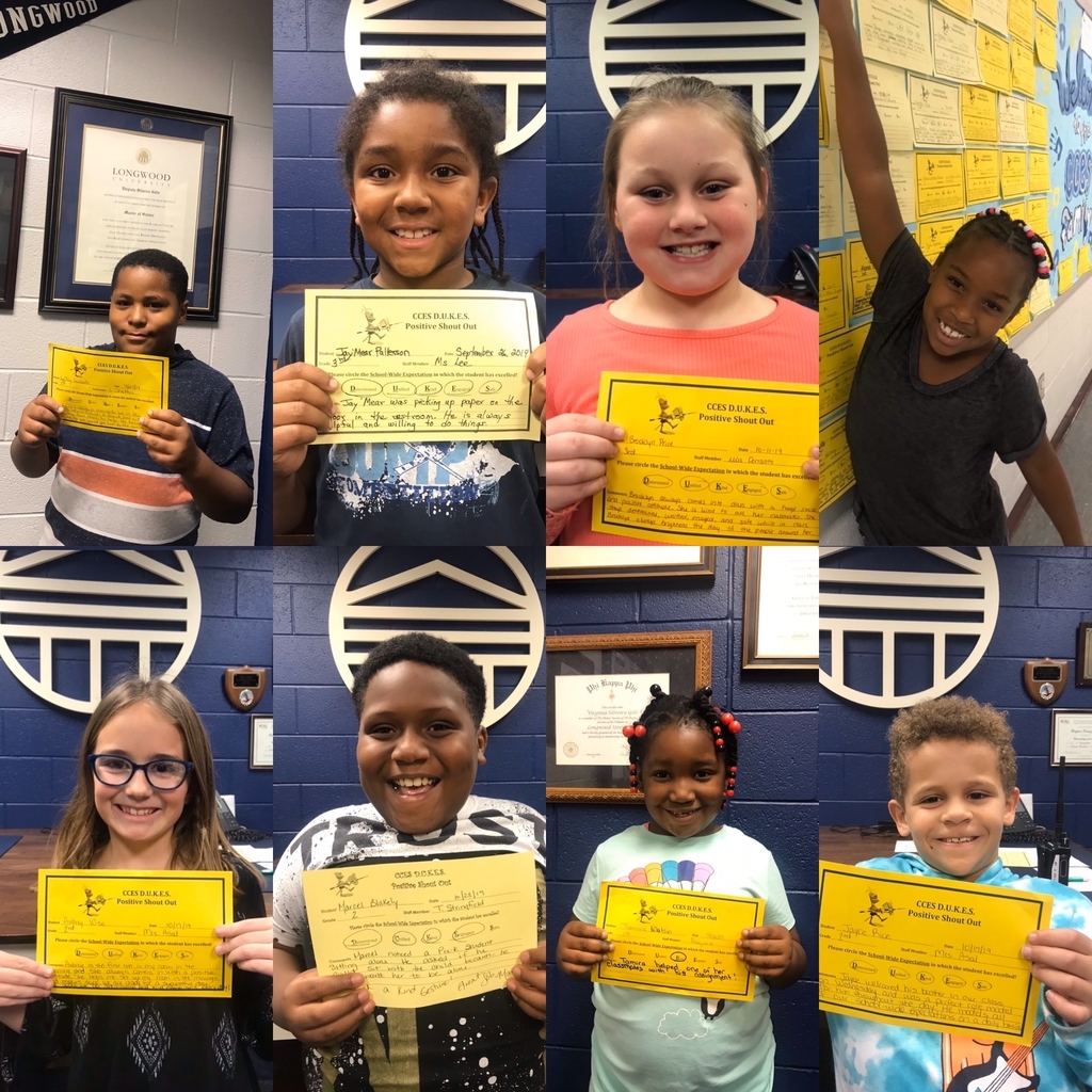 CCES Duke Shoutouts!