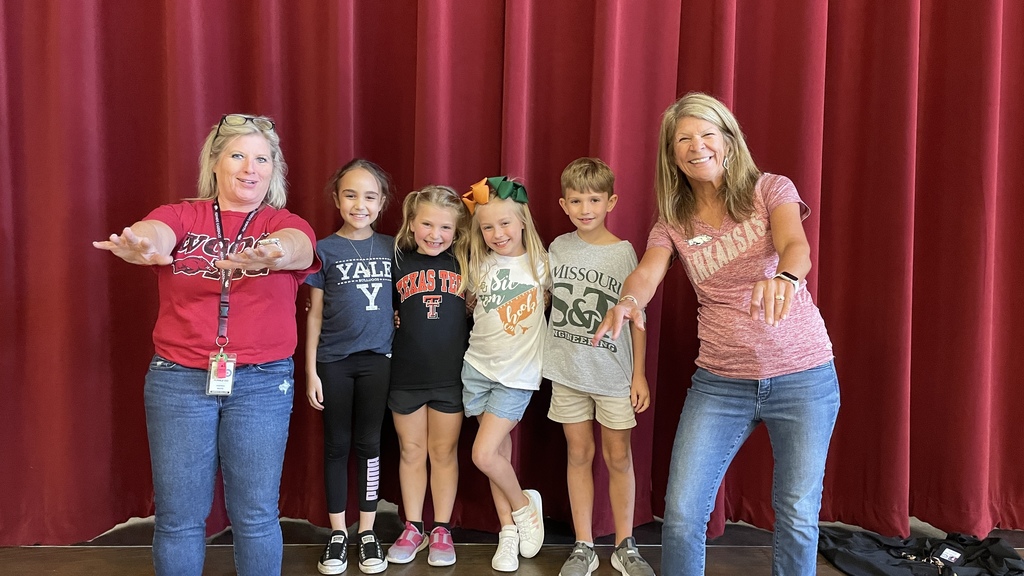 Wearing College Colors for Wisdom Wednesday