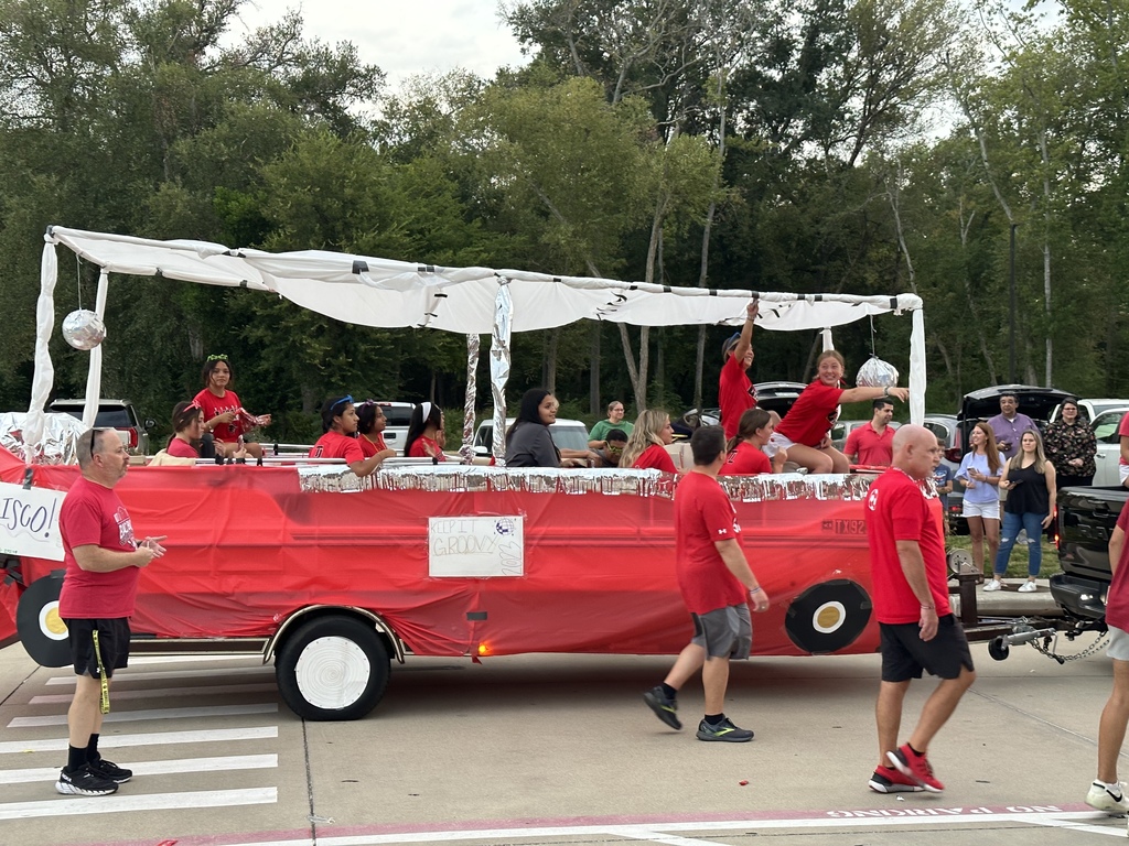 Tyler Legacy's soccer teams at the homecoming parade