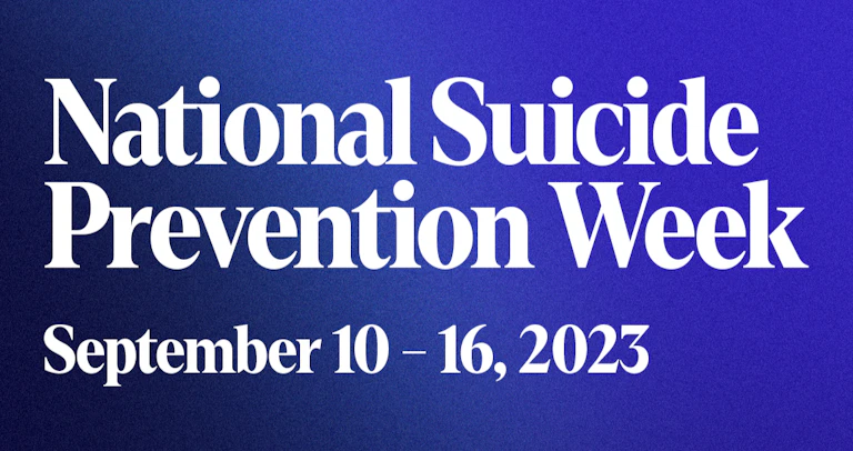 National Suicide Prevention Week