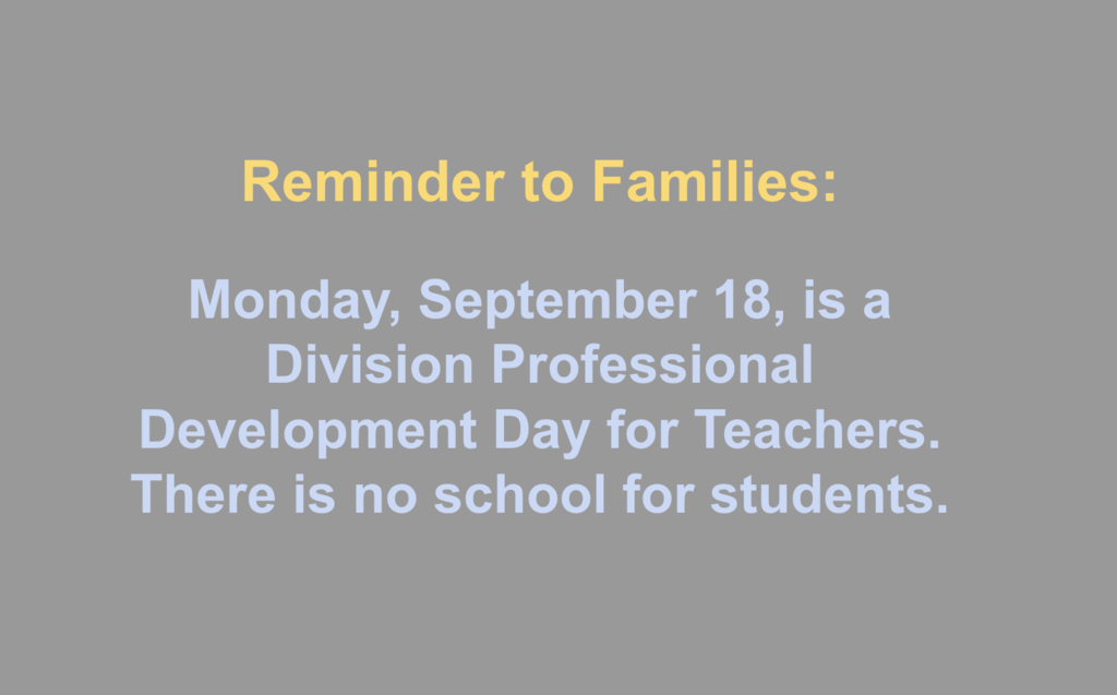9.15.23 - No School for Students
