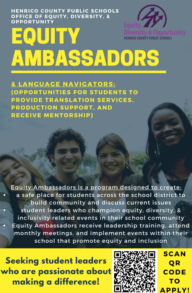 Equity Ambassadors Flier