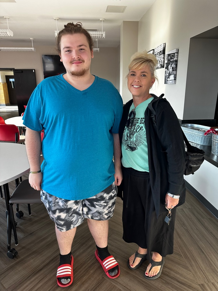 Grandma and grandson