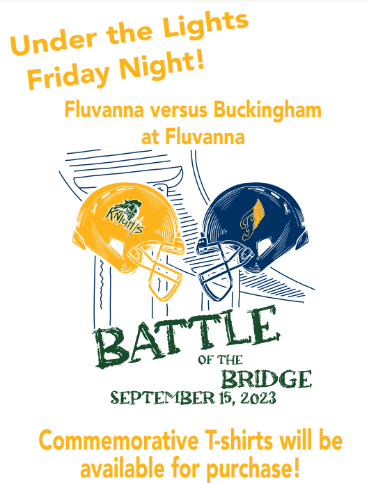 Fluvanna vs Buckingham football flyer