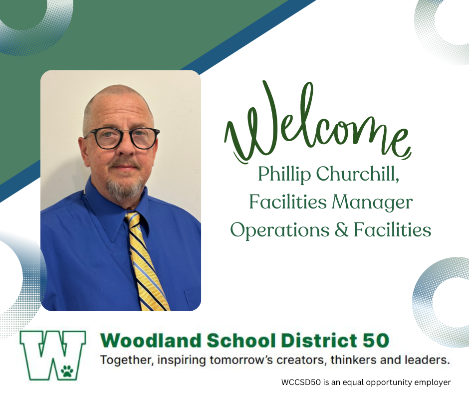 Welcome Phillip Churchill, Facilities Manager