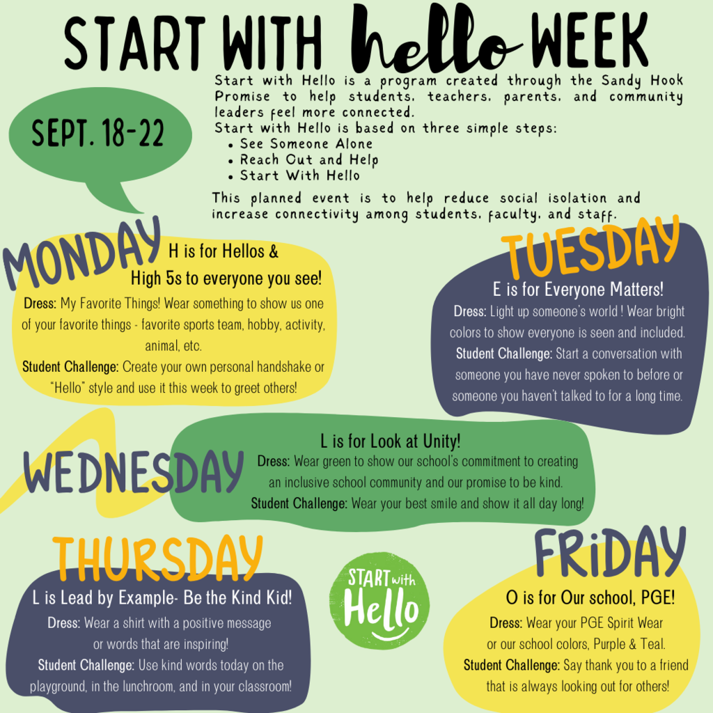 Start with Hello