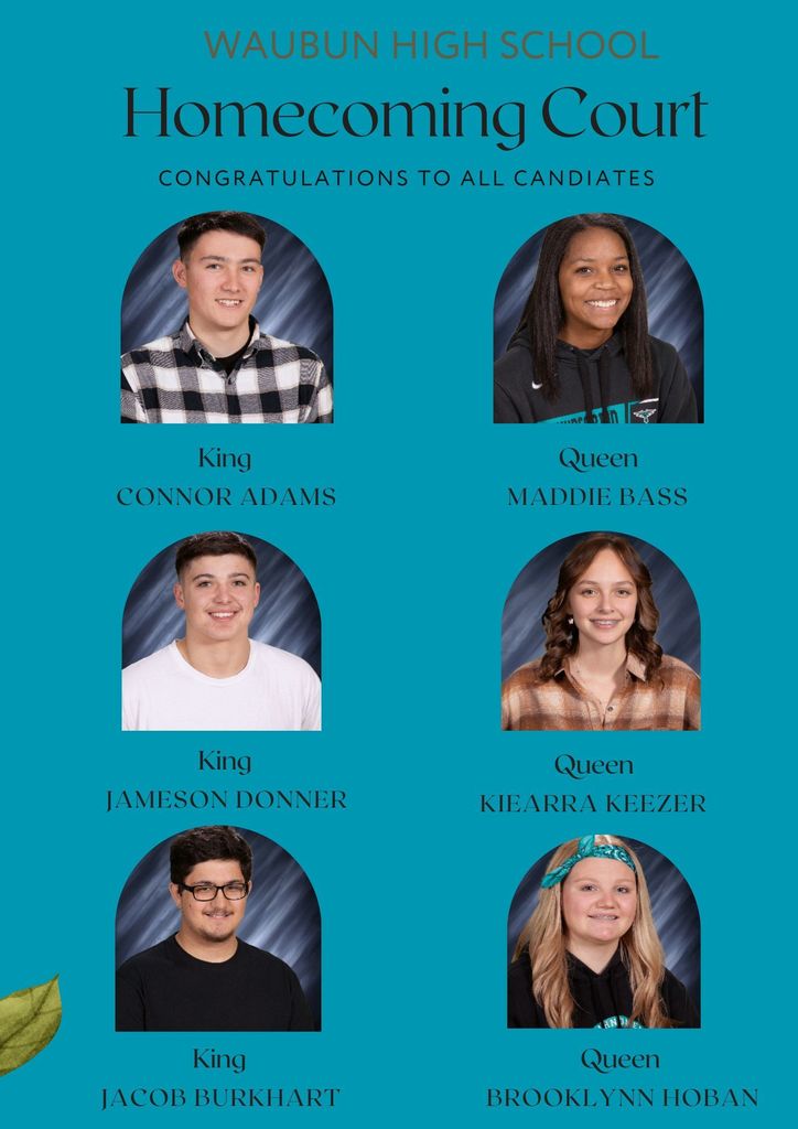 Homecoming candidates