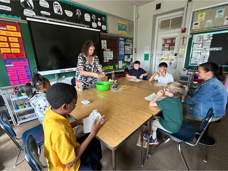 We practiced executive functioning skills by making our own apple pies  
