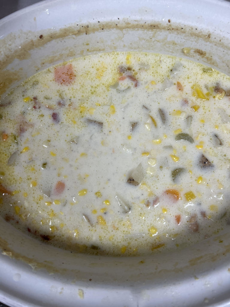 photo of corn chowder