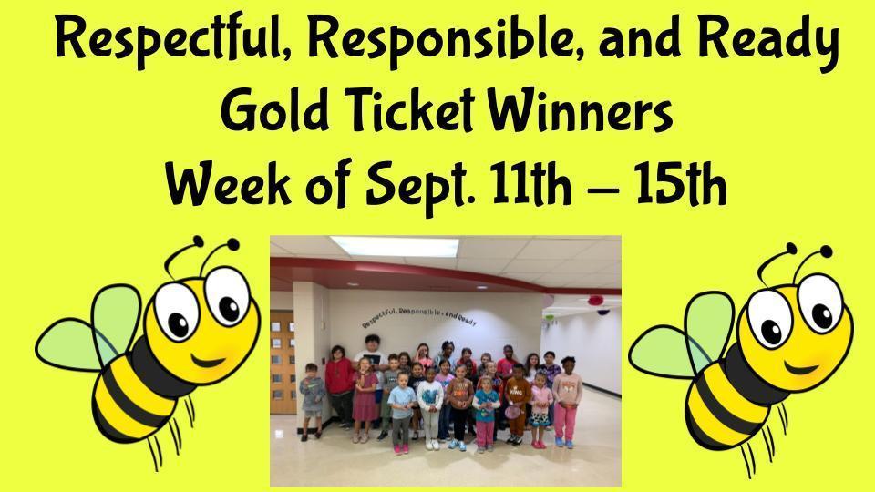 Gold Ticket Winners