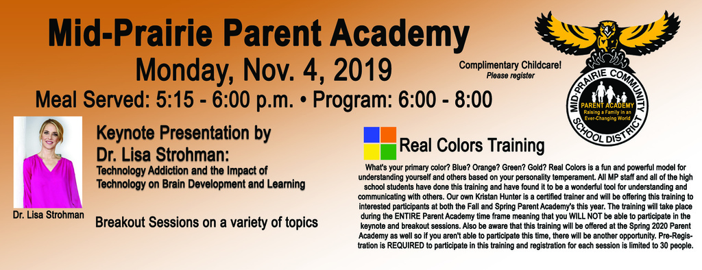 parent academy info