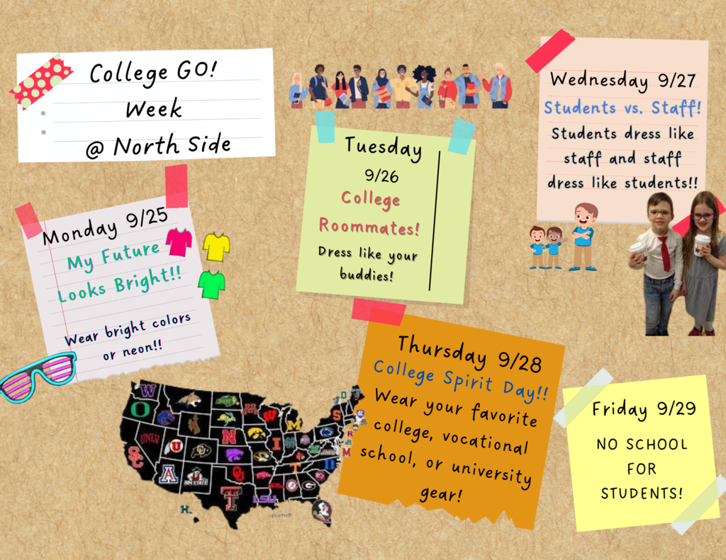 College GO! Week Themed Days