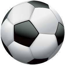 clip art image of a soccer ball