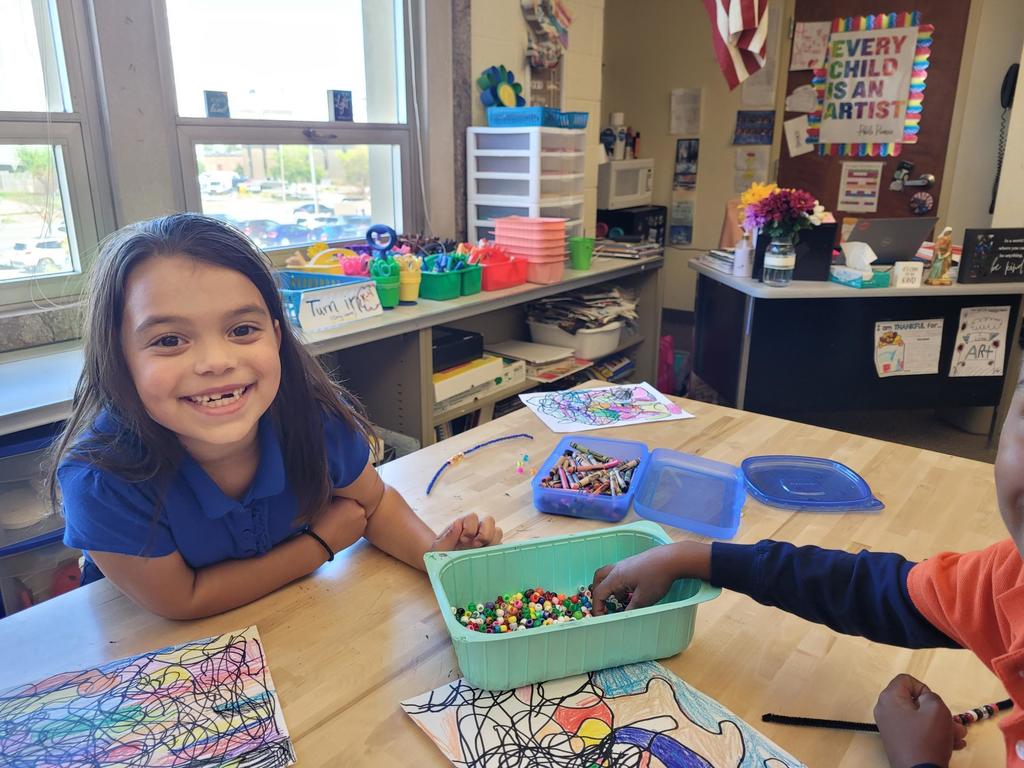 first grade art