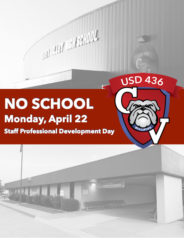 No School Mon April 22