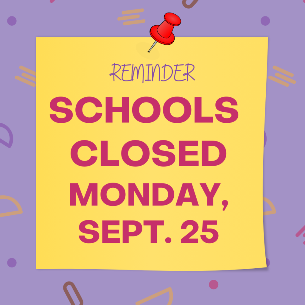 Schools Closed reminder