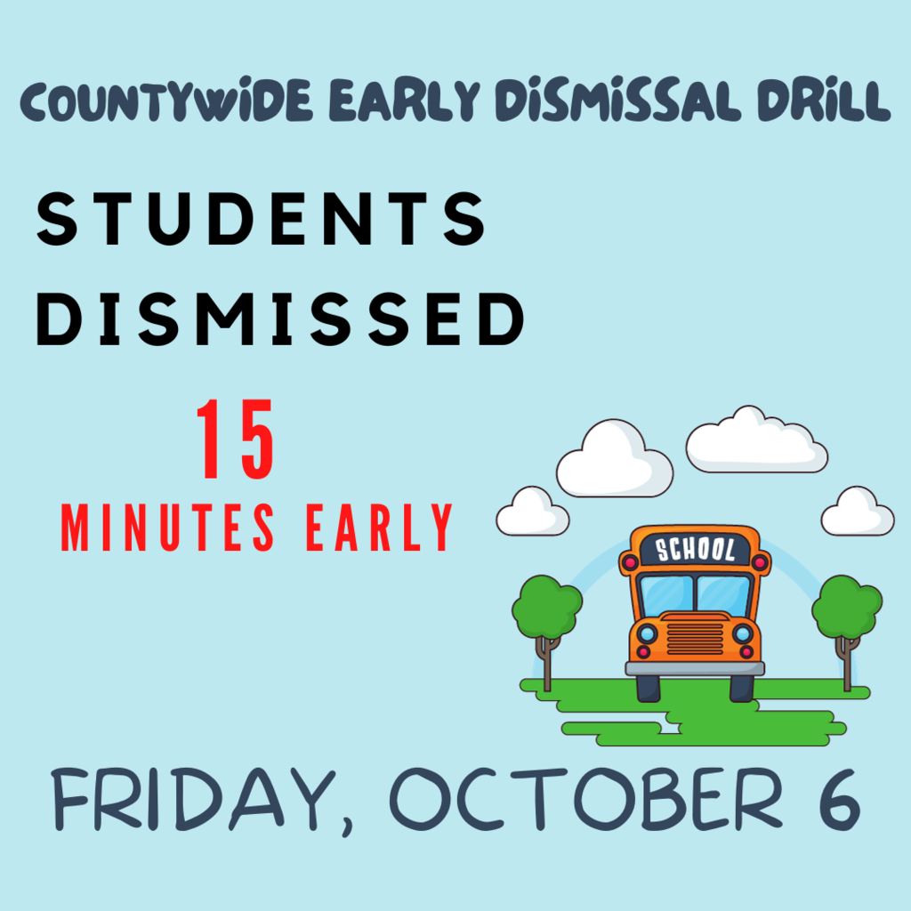 Countywide Drill reminder