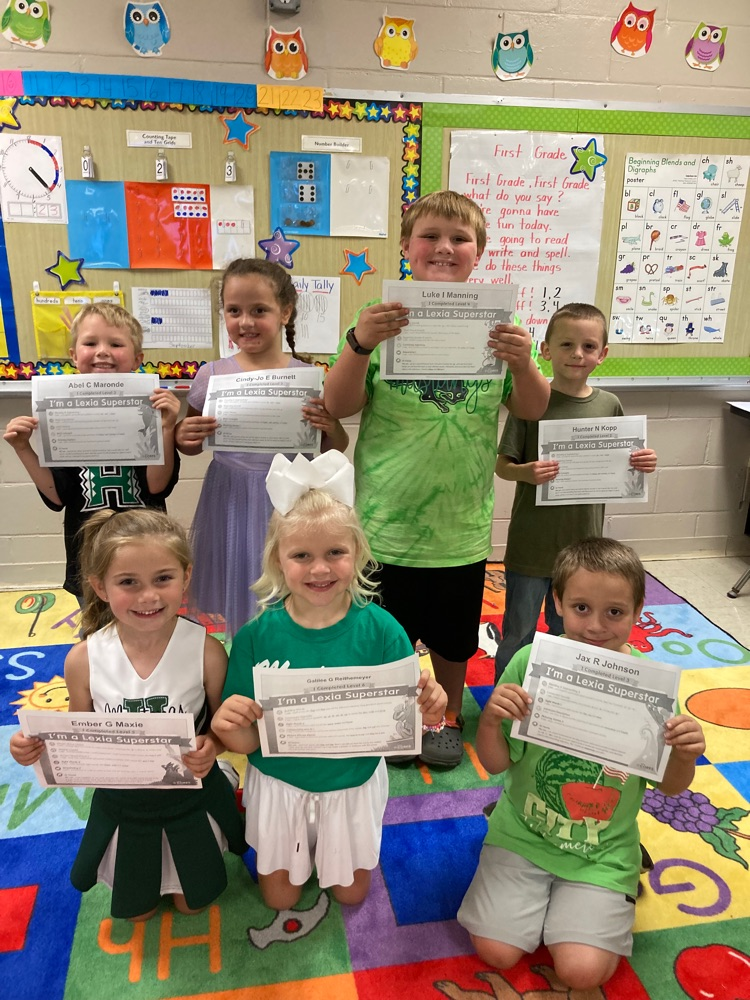 kids with certificates