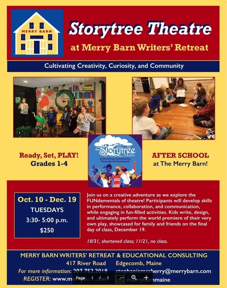 Join us on a creative adventure every Tuesday Oct. 10- Dec. 19 from 3:30-5:30 PM.