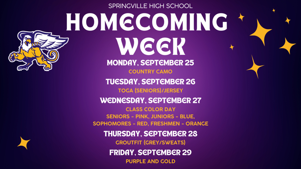shs homecoming week