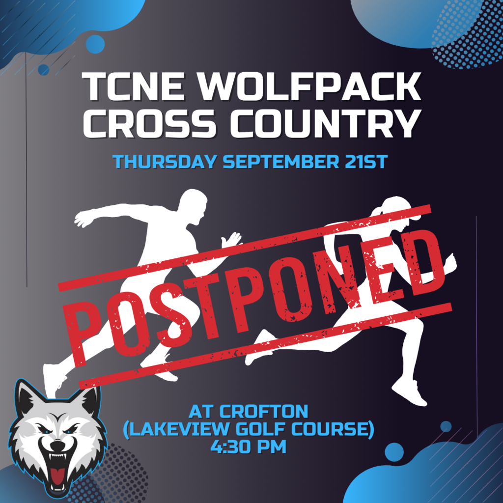 cross country meet at crofton today postponed due to weather