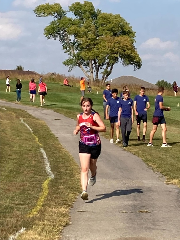 HMS football, volleyball, & cross country athletes in action at Nemaha Central today! Red Hawk Strong!  🔴🔵  #HMSRedHawks #USD415 #RedHawkReady #Hiawathaks #HiawathaKansas #VisitHiawatha 🔴🔵 