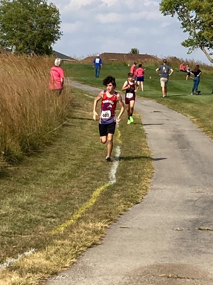 HMS football, volleyball, & cross country athletes in action at Nemaha Central today! Red Hawk Strong!  🔴🔵  #HMSRedHawks #USD415 #RedHawkReady #Hiawathaks #HiawathaKansas #VisitHiawatha 🔴🔵 
