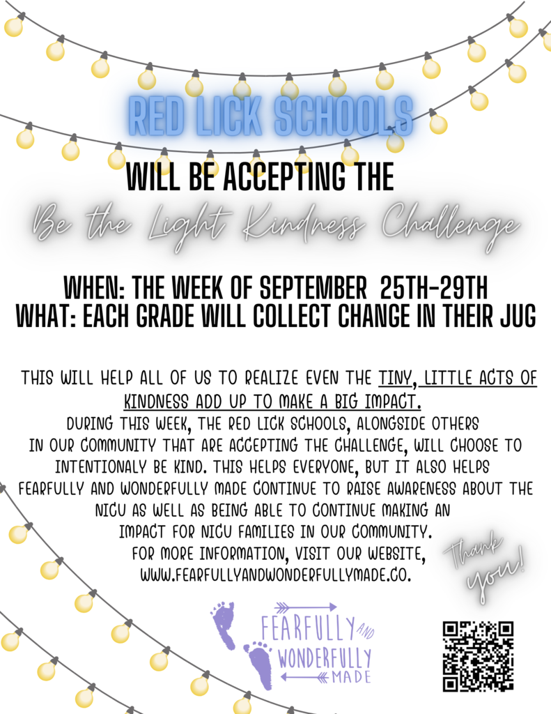 Be the light challenge flyer