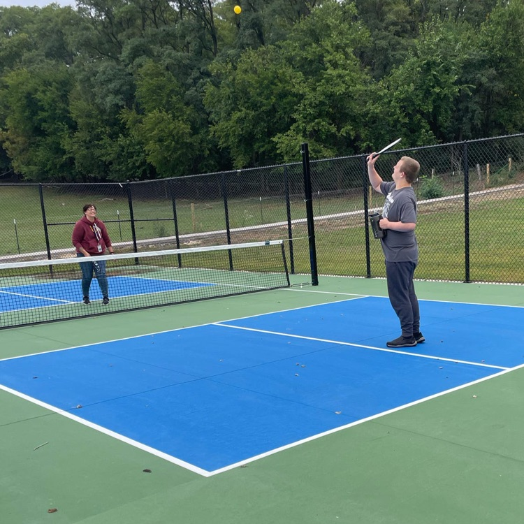 Playing sports!