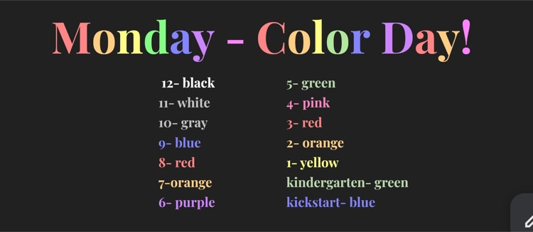 color day