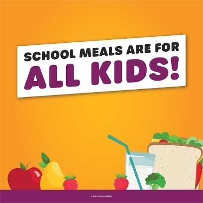 School Meals are for all kids