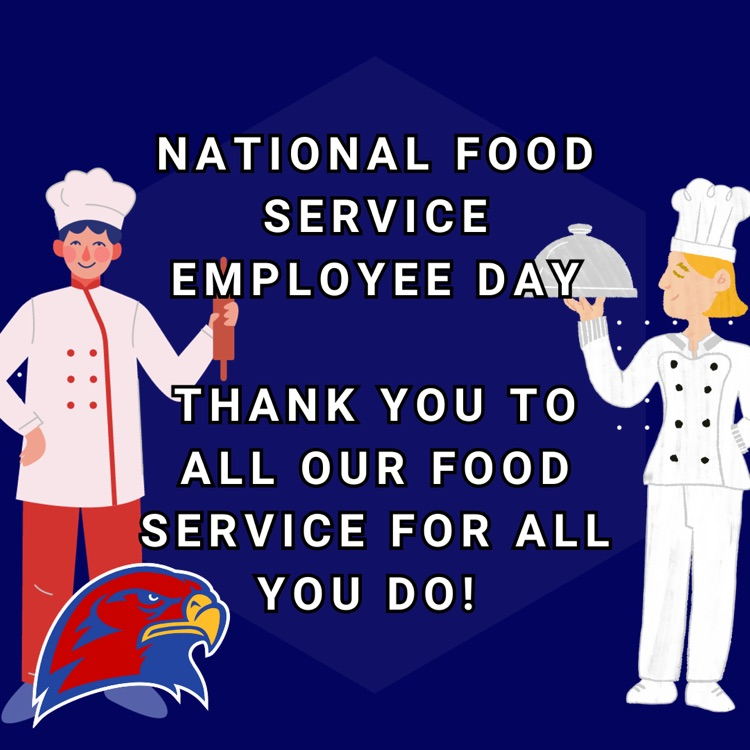 National Food Service Employee Day  thank you to all our food service for all you do! 