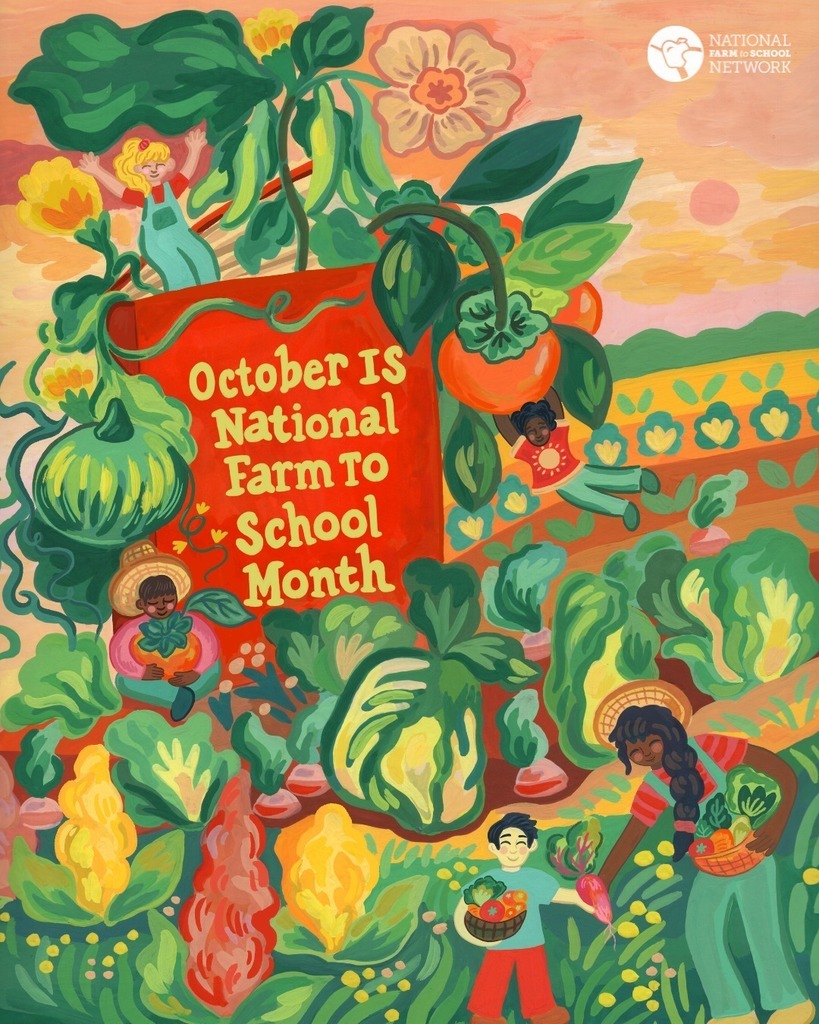 October is National Farm to School Month