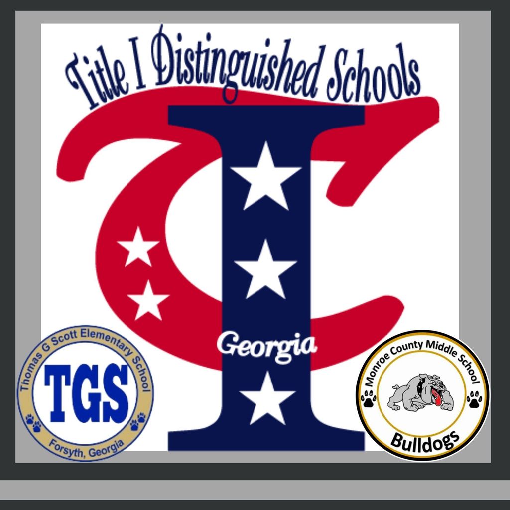 Title 1 Distinguished Schools Georgia logo - TGS logo - MCMS logo