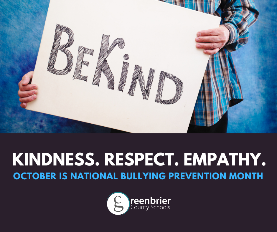 October is National Bullying Prevention Month