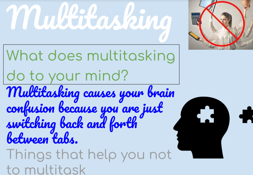 the problem with multitasking