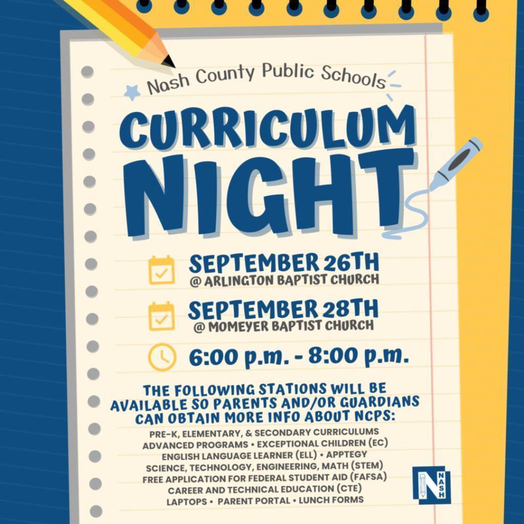 ncps curriculum night