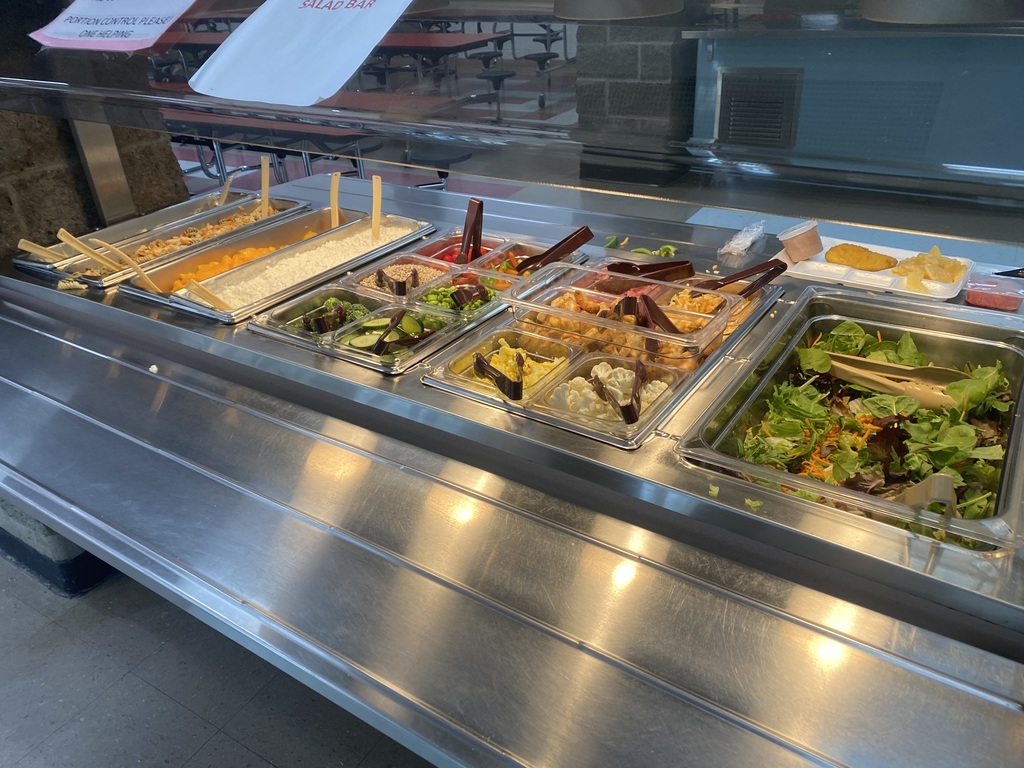 CCMHS salad bar