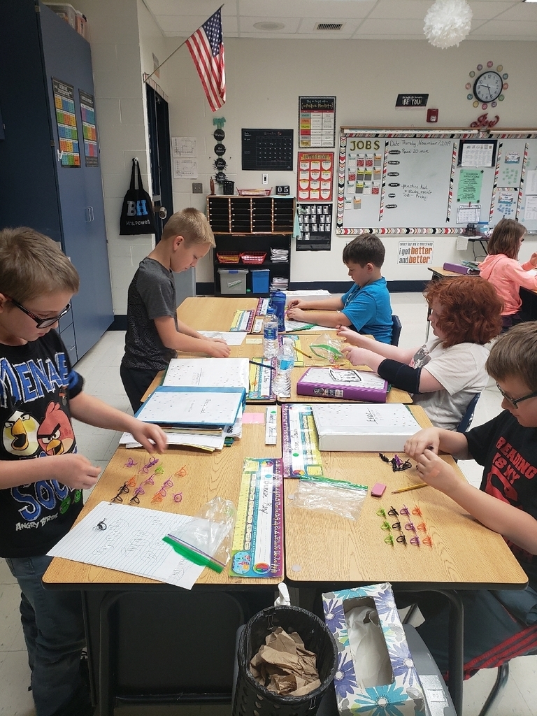 Mrs. Powell's math classes enjoyed using bats and spiders to learn about division!