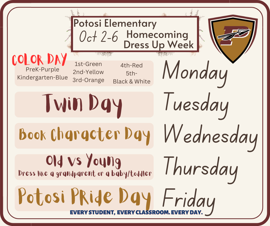 Elem Dress Up Days