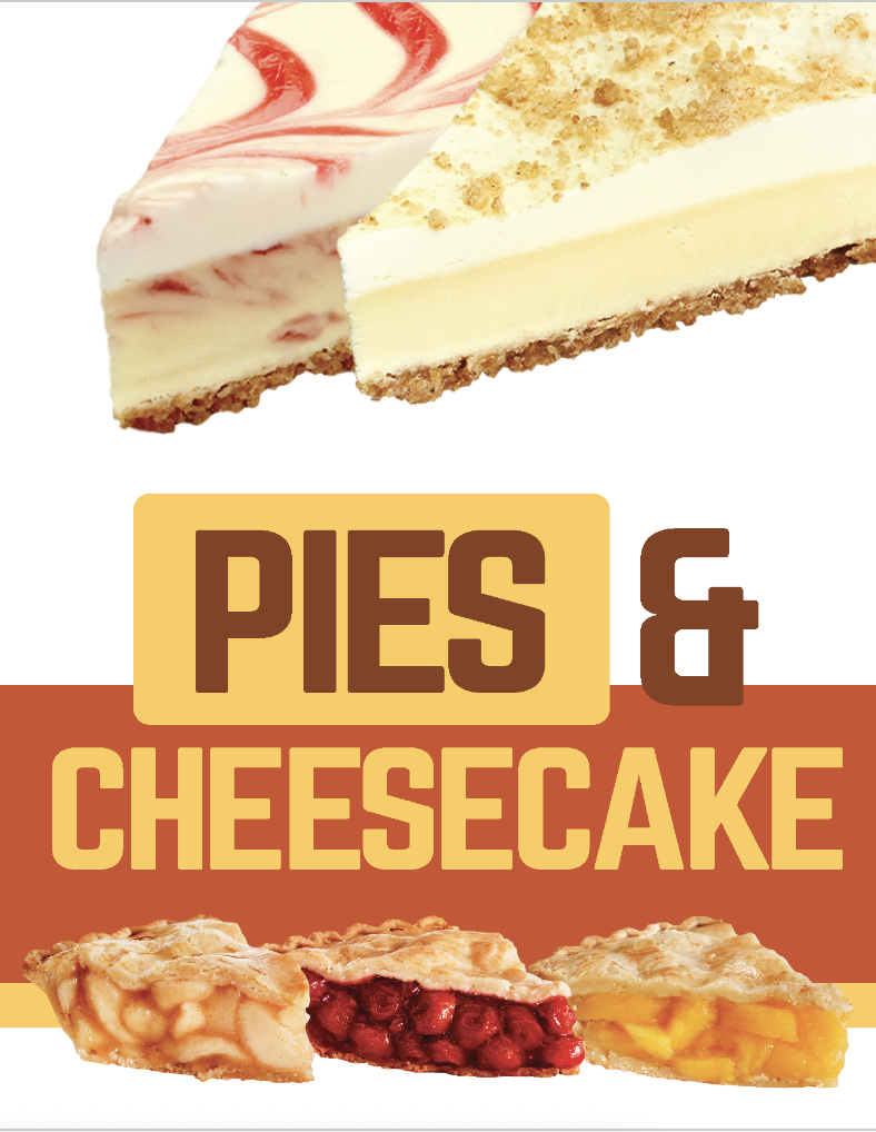 Pies and Cheesecakes