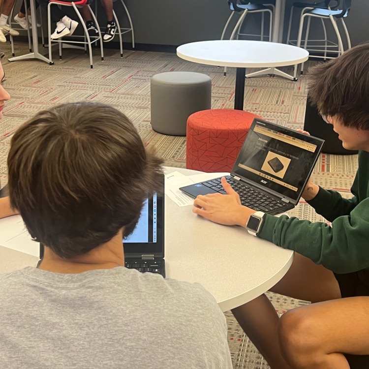 4th year Spanish students use their language skills to present to one another about their novel