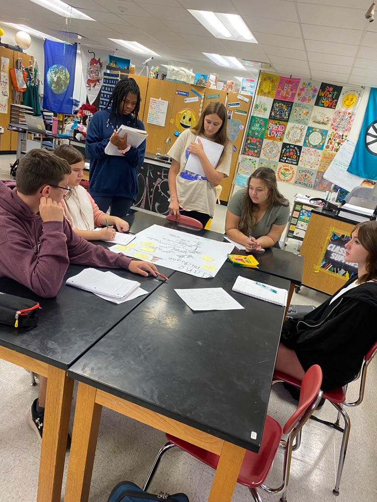 Gallery walk—learning about other ecosystems