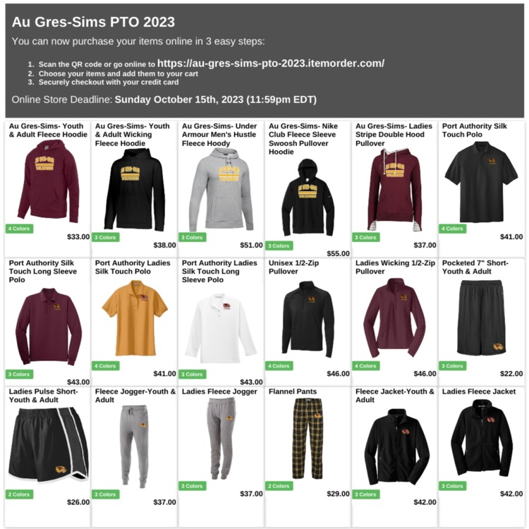 spirit wear 