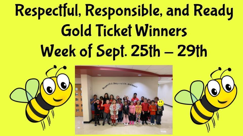 Gold Ticket Winners