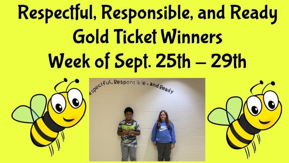 Gold Ticket Winners