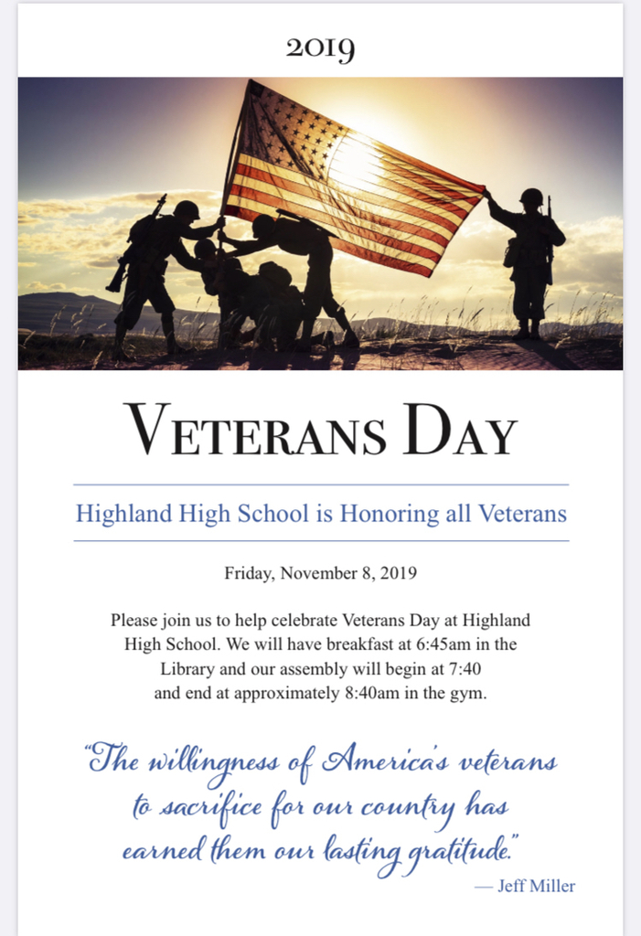 Veterans Day Assembly 