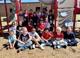 kids on the playground